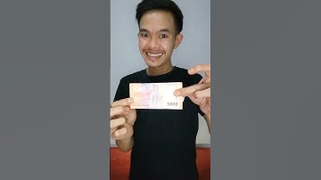 Trik Sulap PENSIL MENEMBUS UANG 🎬 #magic #money #pencil #shorts