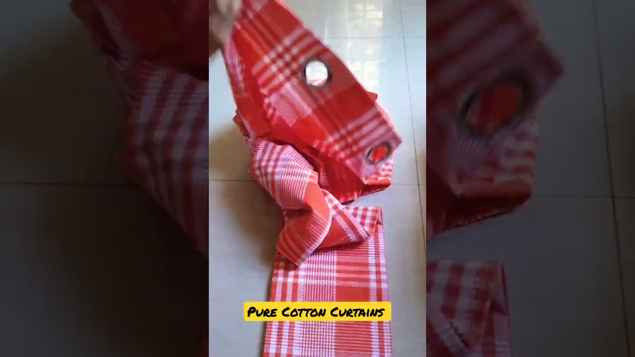 Pure Cotton Window/ door Curtains 