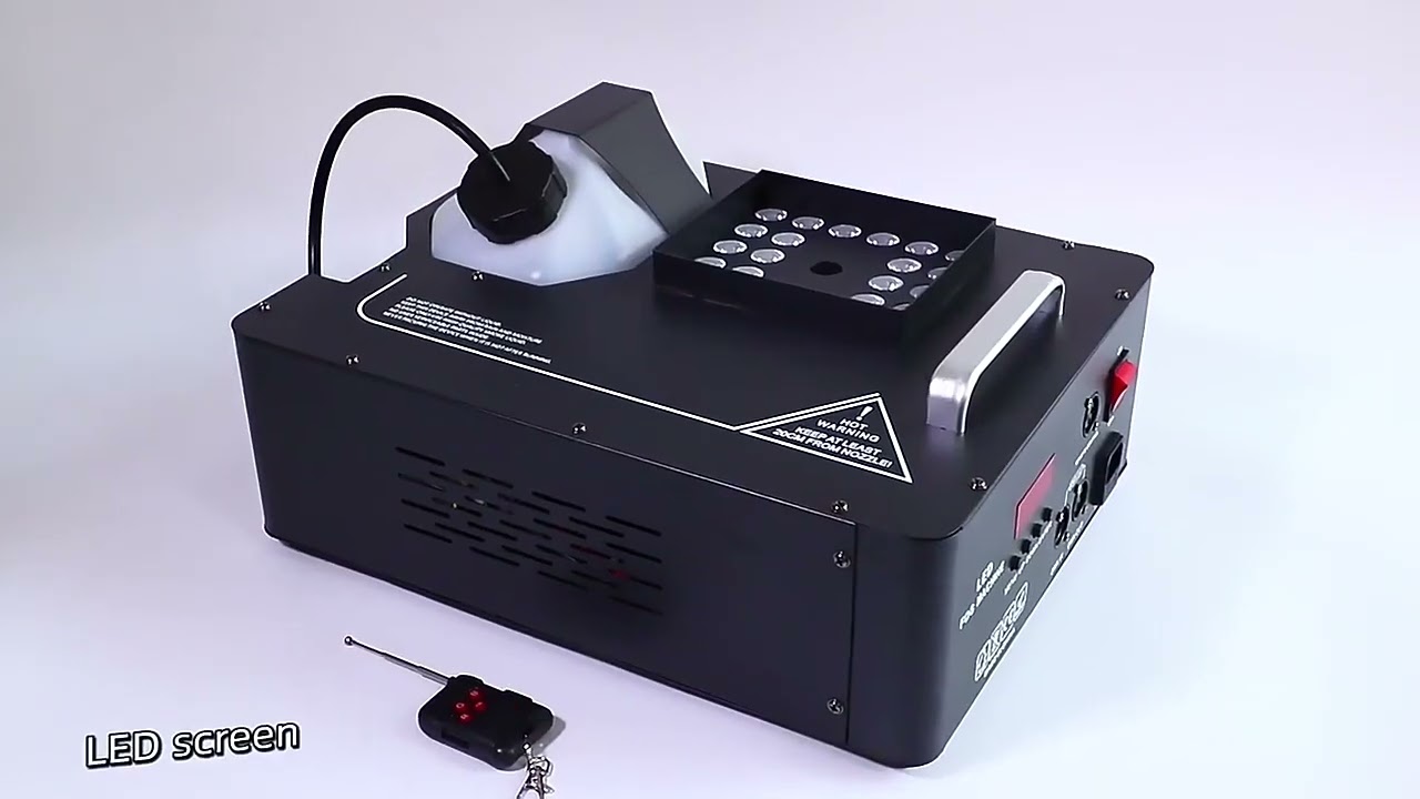 TOP PRO 3000W LED Fog Smoke Machine with Remote 