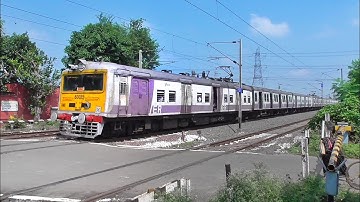 Fast & Furious Speedy Honking EMU Trains Back to Back Skip Between Railgate | Eastern Railways