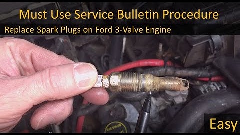 Spark Plug Replacement - 2004 thru 2008 4.6L, 5.4L, or 6.8L 3-Valve Ford Engines