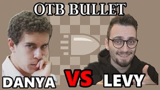 Danya Sweeps Levy (AKA Gotham Chess) 2–0 in a Fiery OTB Bullet Duel! 🔥♟️