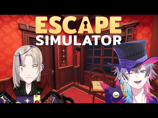 [Escape Simulator] TWO PURPLE GENIUSES GLIDE THROUGH PUZZLES #gavisbettel #holotempusのサムネイル