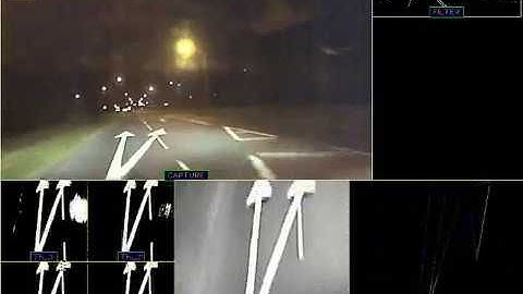 Automatic Real-time Road Marking Recognition Using a Feature Driven Approach