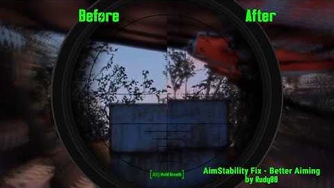 AimStability Fix - Better Aiming by Ruddy88