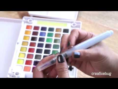 LEAVING THE HOUSE TO DRAW?! - Koi Watercolor Travel Kit 