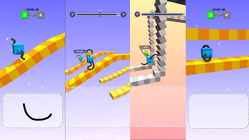 Draw Climber - LVL 30-40 - Gameplay Walkthrough (iOS - Android)