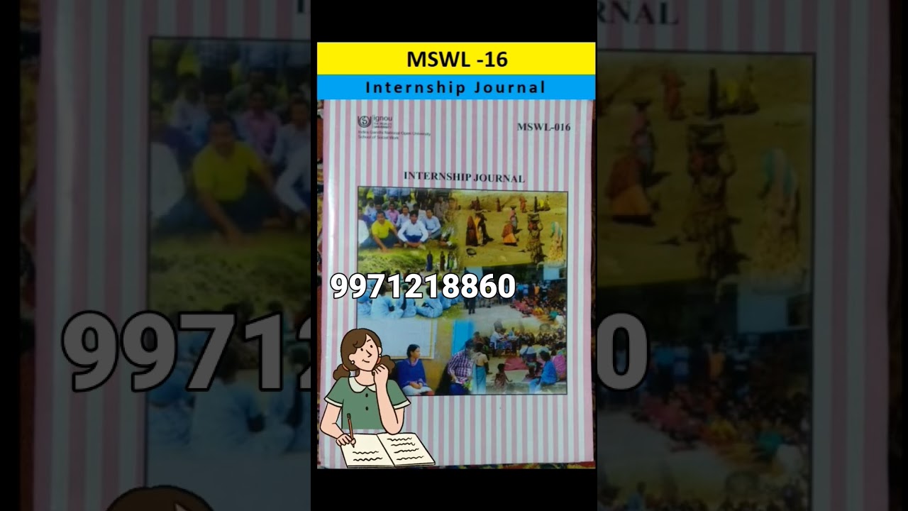 MSWL 016 Internship Journal MSW (Second Year) 