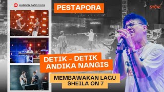 Download lagu Andika Cries While Singing Sheila On 7's Song | Pestapora