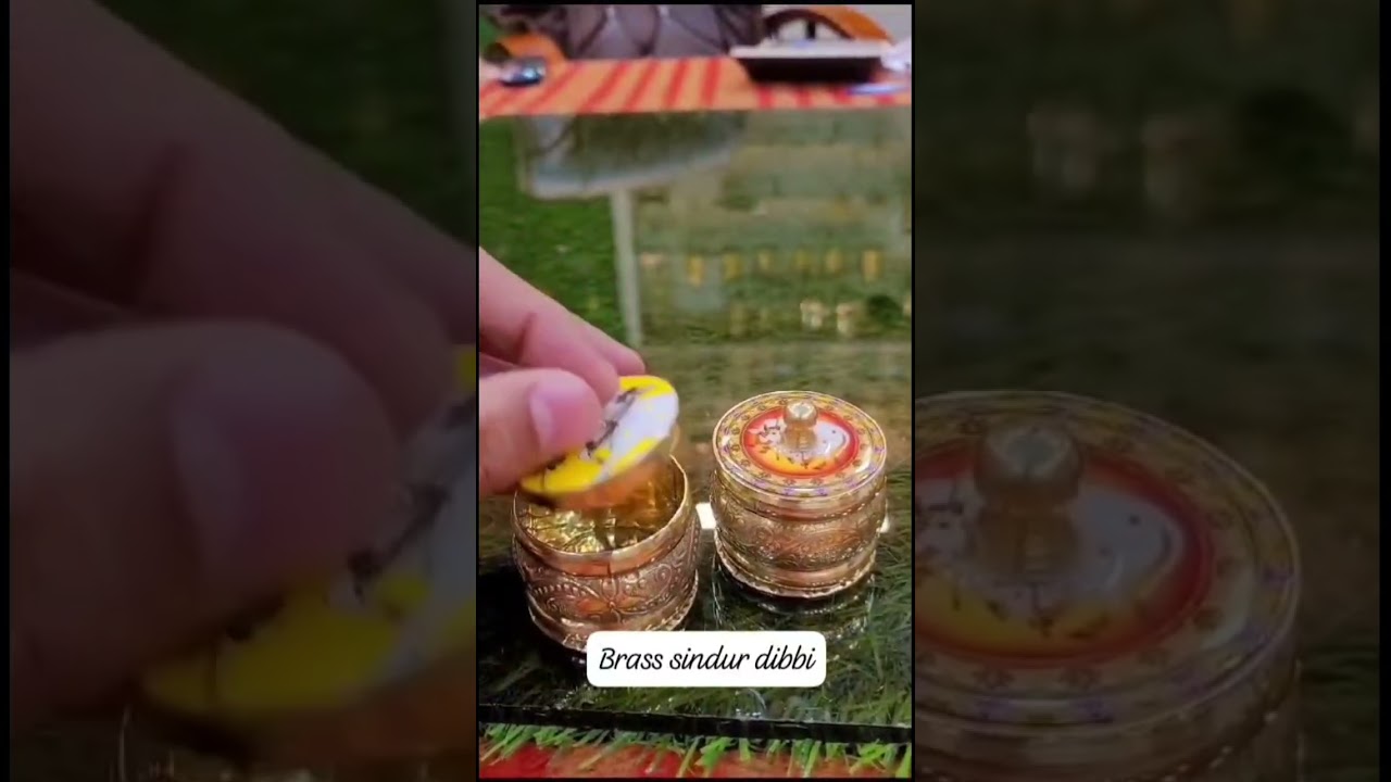 Brass Sindur dibbi dm for more details 7382073111/222......