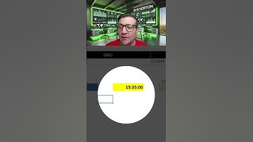 Erro ######## no Excel  #excel #byeverton #shorts