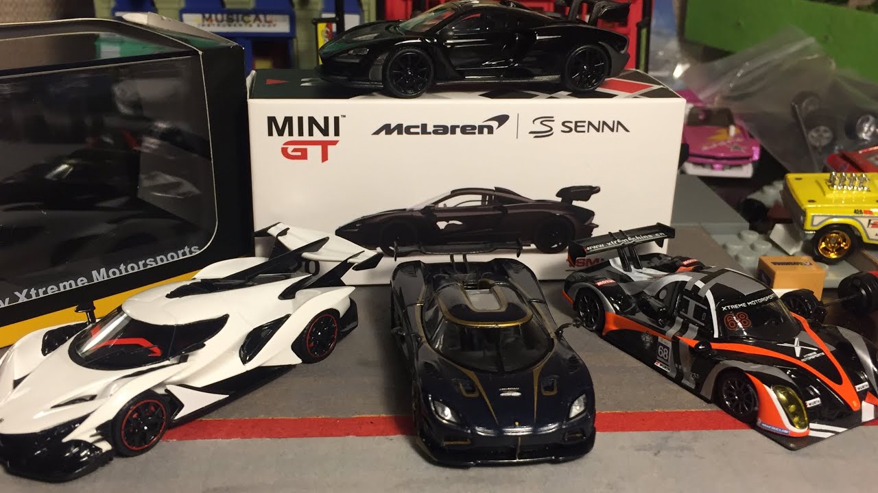 1/64 ハイパーカースペシャル！マクラーレンセナ黒、アゲーラRS