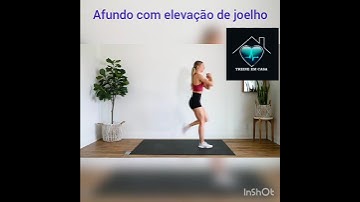 Afundo com elevação de joelhos / Split squat up knee