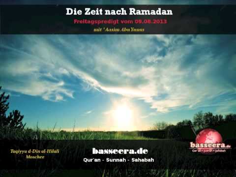 'Aasim Abu Yunus - Die Zeit nach Ramadan