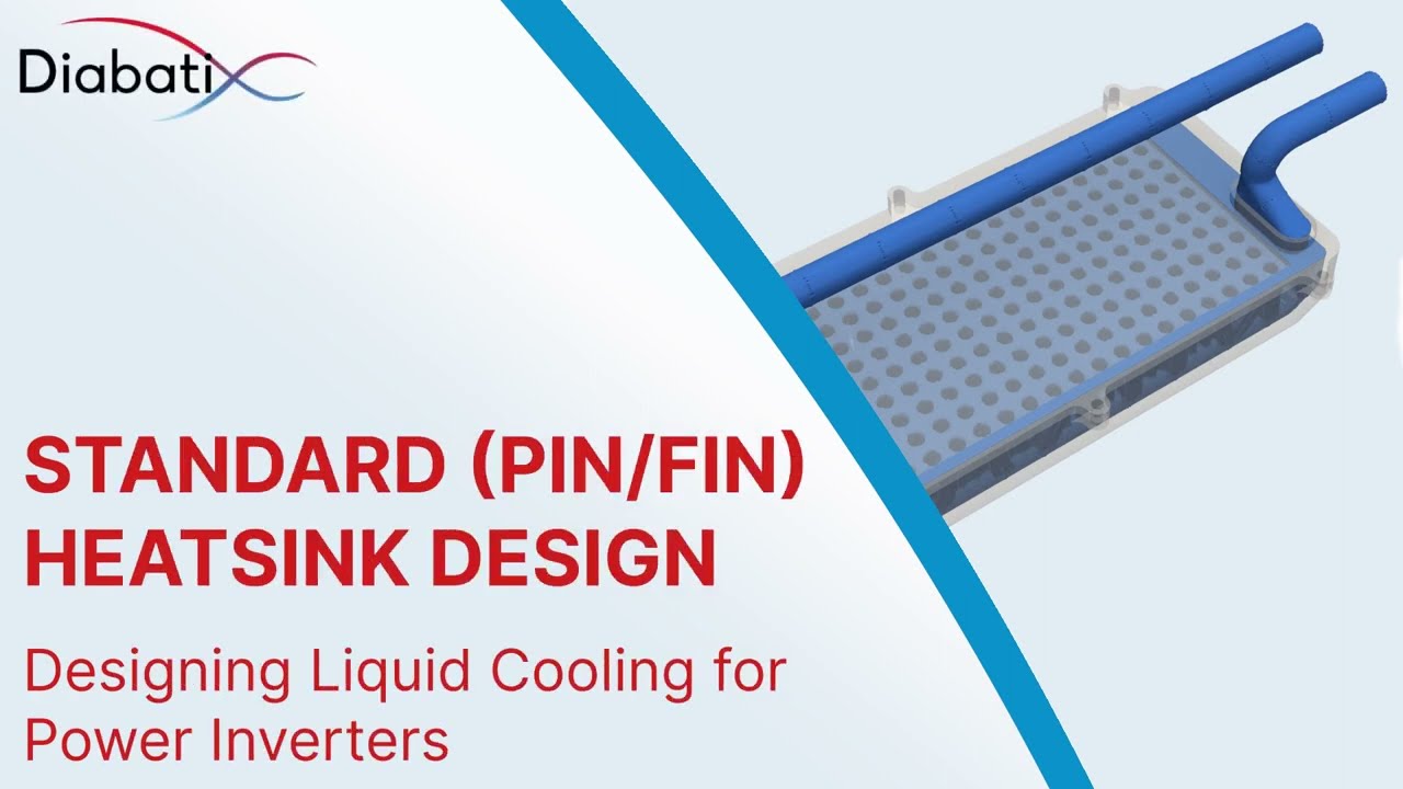 Find your optimal pin/fin heatsink | Power Inverter Liquid Cooler