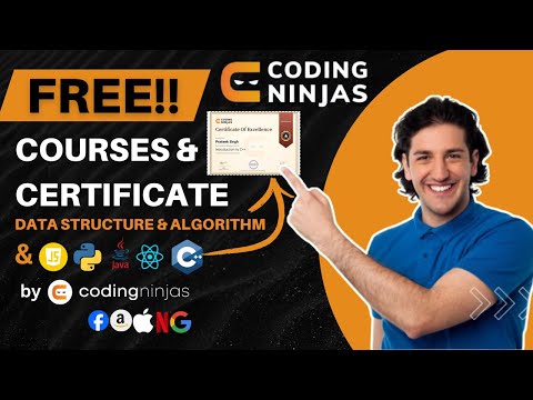Best Free DSA | C++ | Python | Java Course with Certificate for beginners | Coding Ninja #dsa
