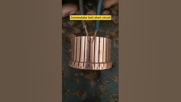 Commutator test short circuit #Commutator #test #short #circuit #armature #drillingtools #repair
