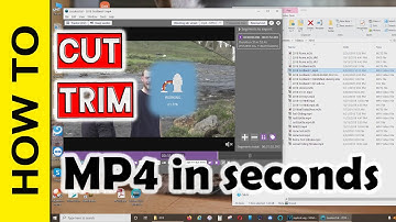 How To Cut, Trim and Split MP4 files Without Re encoding in Seconds !!!