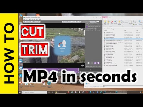 How To Cut, Trim and Split MP4 files Without Re encoding in Seconds !!!