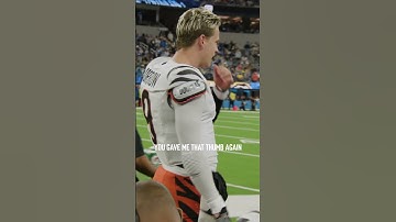 Joe Burrow out here directing traffic 🤣 #joeburrow #jamarrchase #touchdown #bts #football