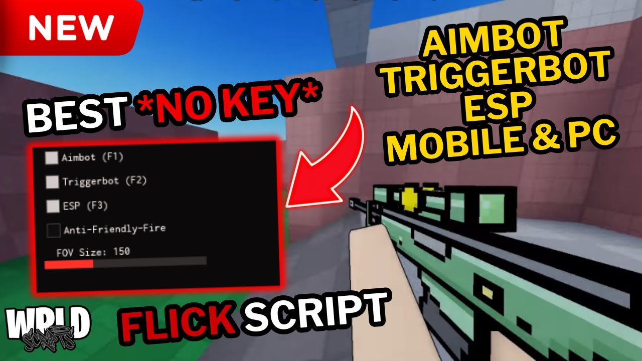 Flick Script *NO KEY* | Aimbot, Triggerbot, ESP & More | Mobile & PC ...