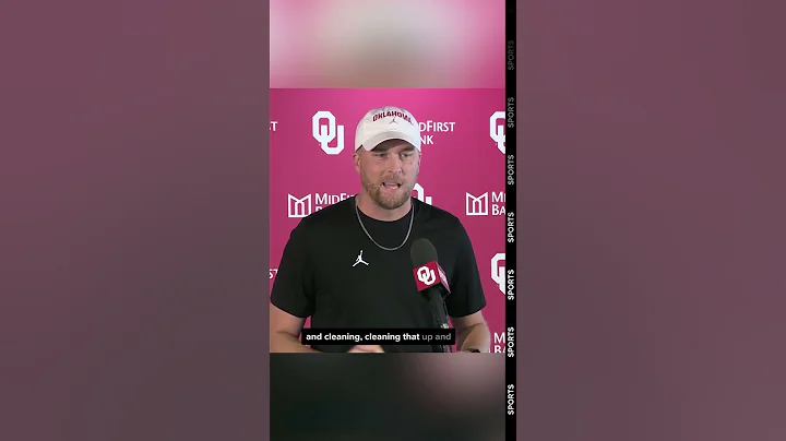 OU Offensive Coordinator Ben Arbuckle addresses Mateer Red River