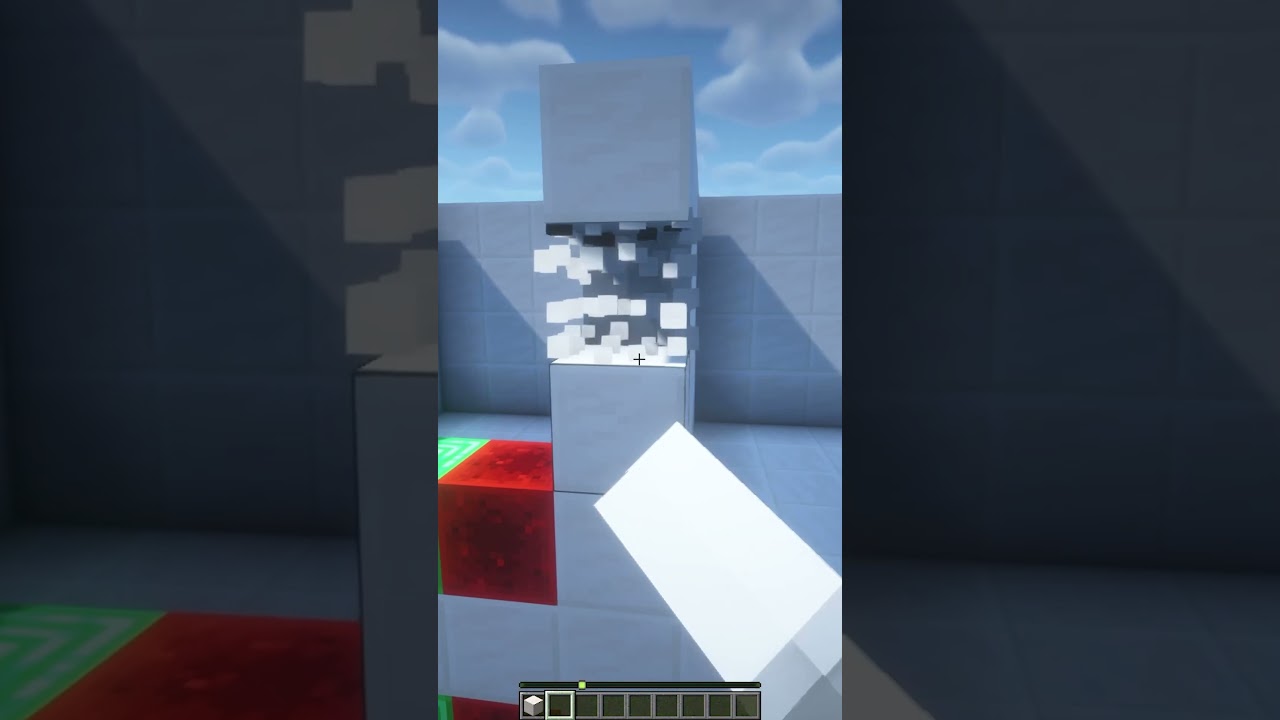 تخمين البلوكات في ماين كرافت #اكسبلور #shorts #minecraft