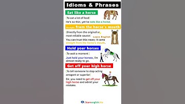 English Idioms (Examples) | Idioms and Phrases with meanings | Idiom Pictures