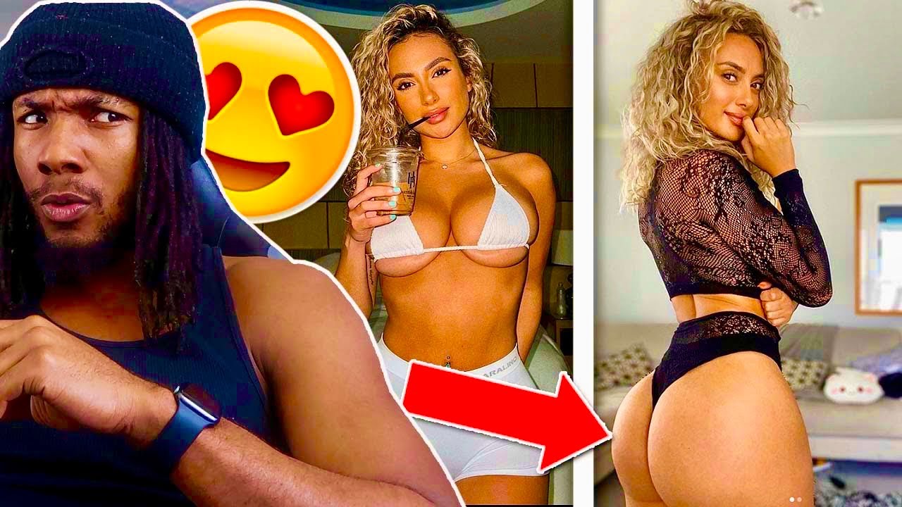 Toni Camille - SUPER Revealing Fishnet Lingerie Try on haul (REACTION
