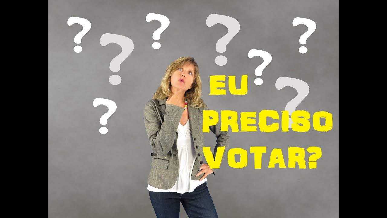 Quem não é obrigado a votar? - YouTube