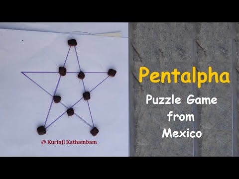 Pentalpha | Puzzle Game from | Mexico | Indoor Games | for Kids| Traditional Games for kids