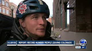 Report: Record number of people leaving Colorado