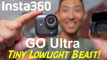 Tiny action camera is the new LOWLIGHT KING?! Unboxing Insta360 GO Ultra @theLiuPei