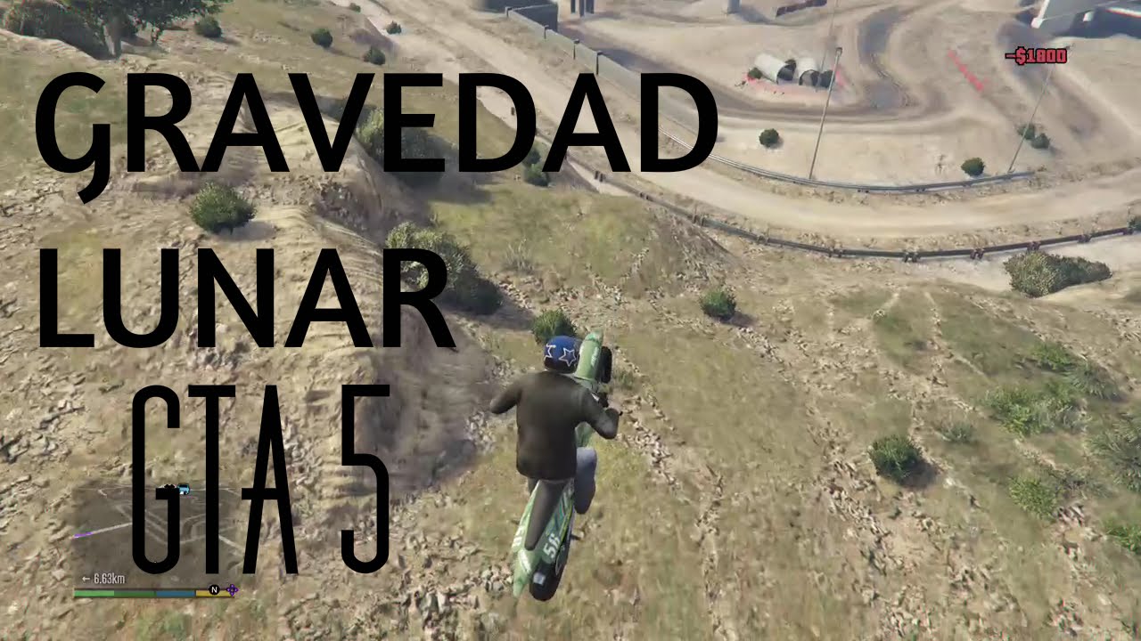 GRAVEDAD LUNAR GTA 5. YouTube