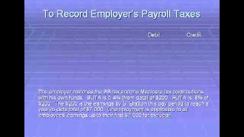 Payroll Demo Journal Entries Video F11
