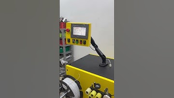 Máy quấn cuộn dây điện theo mét dài tự động, giải pháp cho thu cuộn, chia cuộn #cablewinding