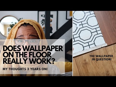 DID IT REALLY WORK? MY WALLPAPERED FLOOR 2 YEARS ON!