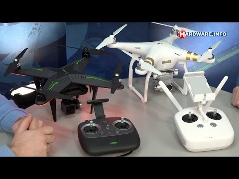 DJI Phantom 3 en Xiro Xplorer drones review- Hardware.Info TV (Dutch)