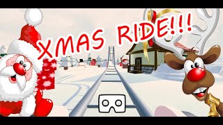 360° video: VR Christmas Journey Joy Ride screenshot 1