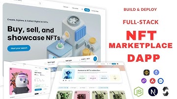 Create & Launch Your Own NFT Marketplace | Full Stack Web3 DApp with Solidity, Nextjs, Nodejs Part 2