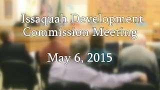 Issaquah Development Commission - May 6, 2015