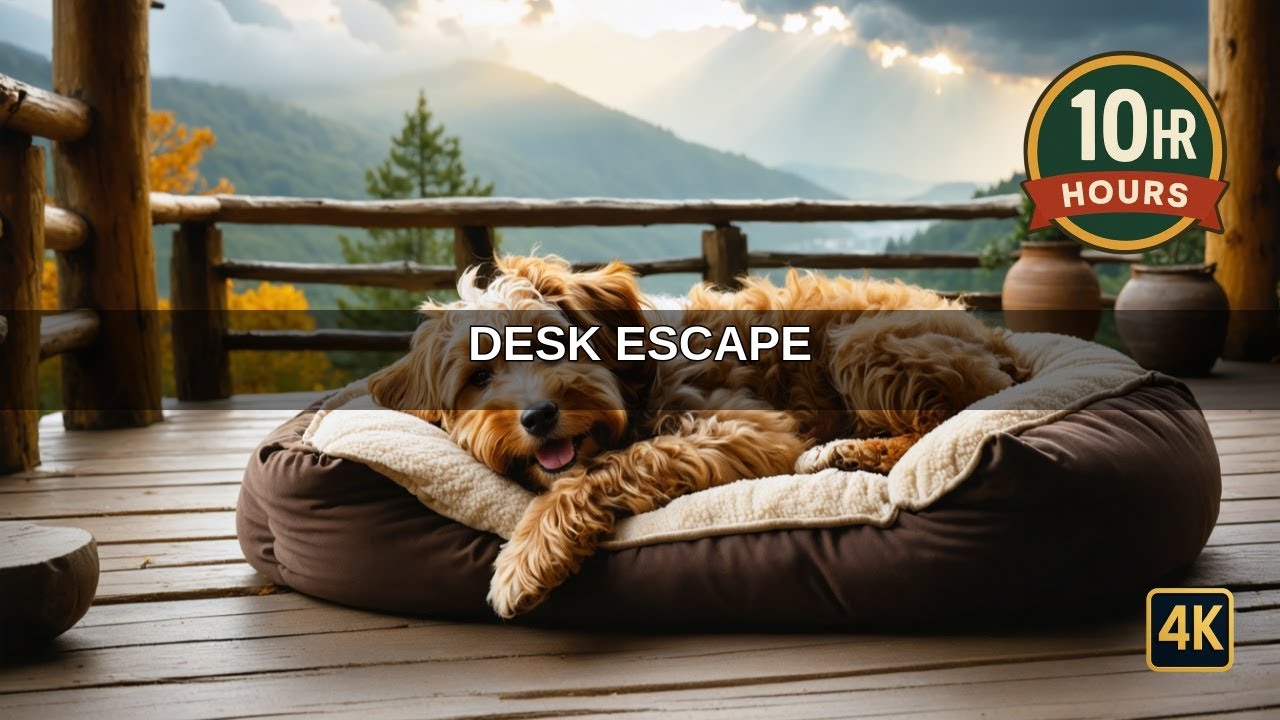 Peaceful Pet in Clifftop Pavilion | Ambient Music | 10 Hours of Lo-Fi Calm Beats