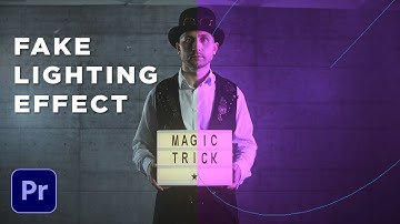 How to create fake Lighting Effect in Premiere Pro CC | Tutorial for Beginner