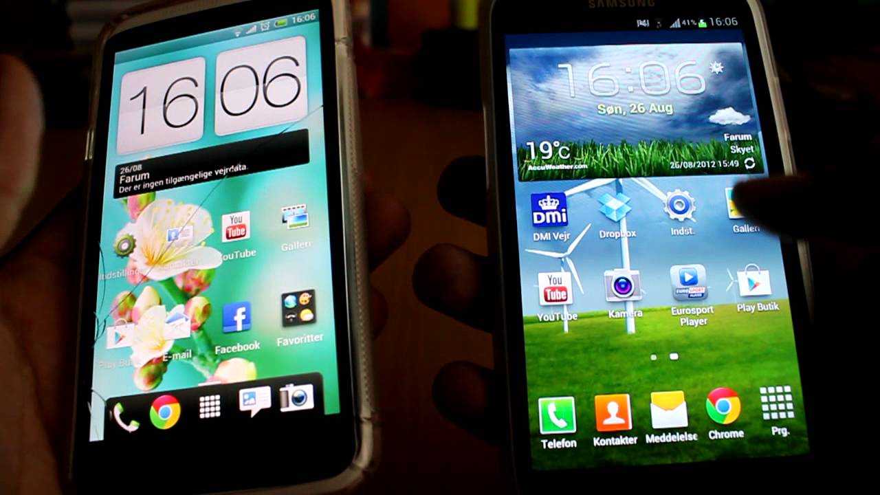 Duelo de arranque, HTC One X vs Samsung Galaxy S III