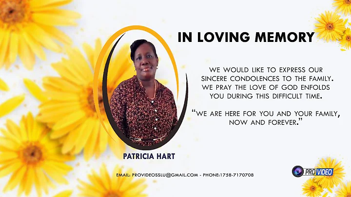 Funeral Service Of Patricia Hart