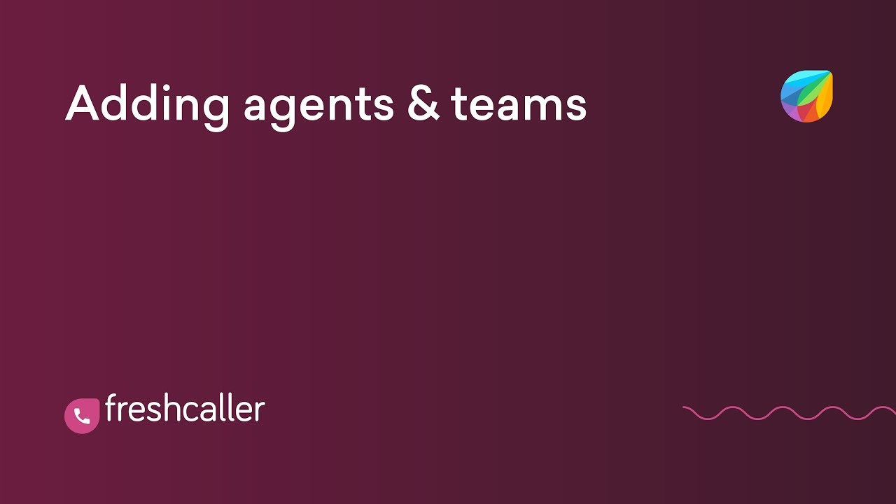 3. Adding agents & teams | Freshdesk Contact Center - YouTube