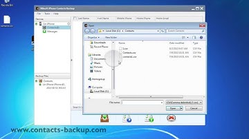 Sync CSV to iPhone 6/5S/5C: How to Import CSV Contact Files to iPhone 6+/6/5S/5/4S