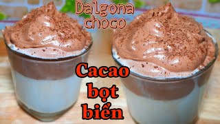 [Video] Cách làm cà phê bọt biển (dalgona) độc lạ, thơm ngon, đơn giản