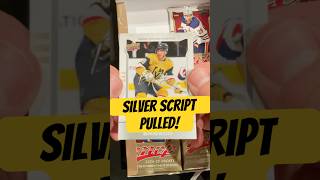 Rare Silver Script MVP pull out of this Hobby box pack! #sportscards #hockeycards #uppderdeckhockey