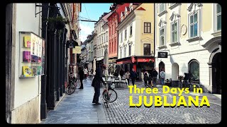 Exploring the beautiful city of Ljubljana and Lake Bled, Slovenia (4K)